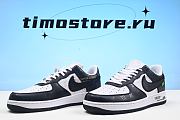 1ouis Vu1tton x Nike Air force 1 low black  BSYF037B - 6