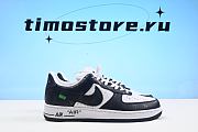 1ouis Vu1tton x Nike Air force 1 low black  BSYF037B - 3
