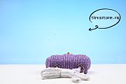 chane1 HANDBAGS 21cm purple - 4