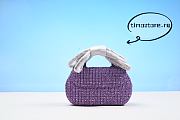chane1 HANDBAGS 21cm purple - 2