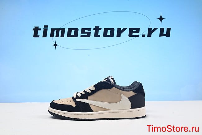 Travis Scott x Air Jordan 1 Low OG Pale Vanilla DM7866-201 - 1