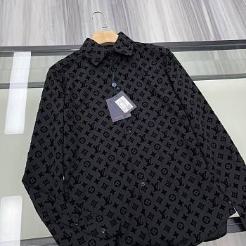 1ouis Vu1tton shirt black 