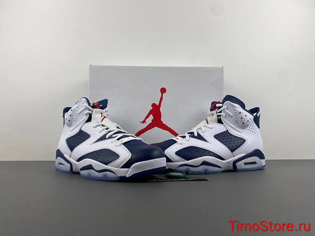 2024’s Air Jordan 6 “Olympic” Retro Is True To The 2000 Original  CT8529-164 - 1
