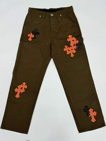 Chrome Hearts brown Jeans 1