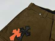 Chrome Hearts brown Jeans 1 - 2