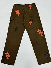 Chrome Hearts brown Jeans 1 - 5