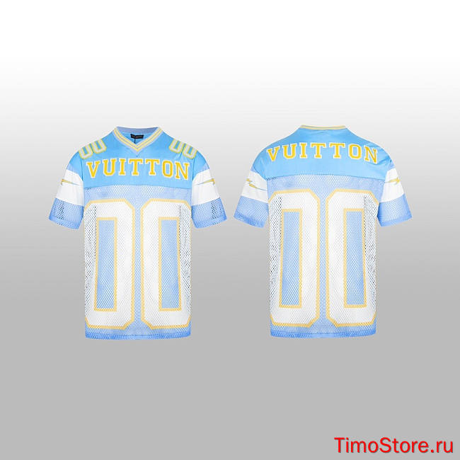 1ouis Vu1tton shirt blue  - 1