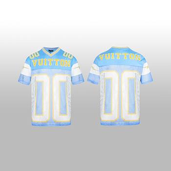 1ouis Vu1tton shirt blue 