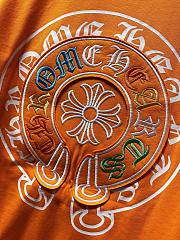 Chrome heart shirt orange  - 6