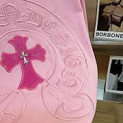 Chrome hearts shirt pink  - 3