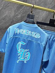 Chrome hear shirt blue  - 3