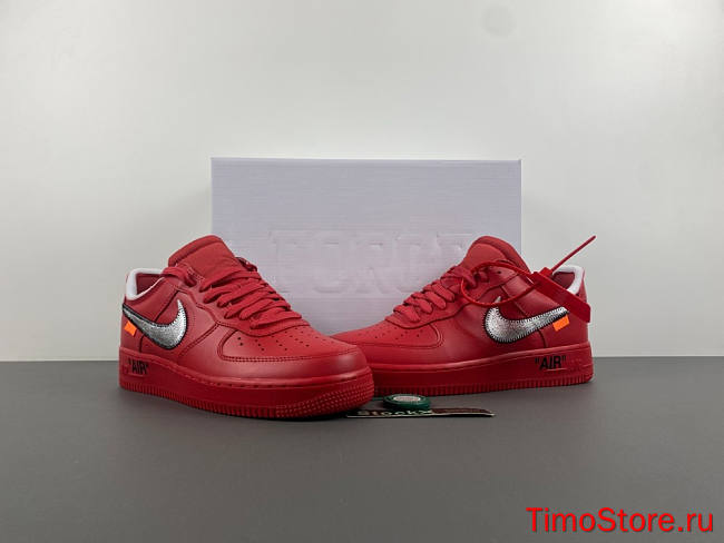 Off White x Nike Air Force 1   AO4297-600 - 1