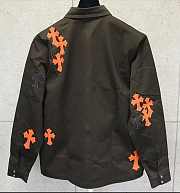 CHROME HEARTS jeans coat - 2