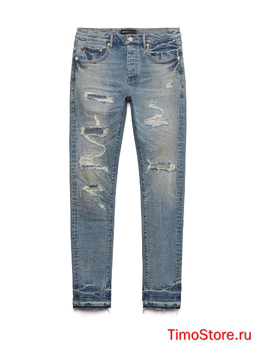 PURPLE P001 Light Indigo Vintage JEANS - 1