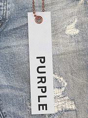 PURPLE P001 Light Indigo Vintage JEANS - 2