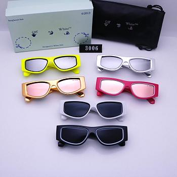 off-white candy colored glasses 6 color 
