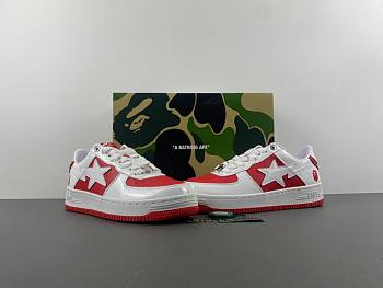 BAPE STA red and white