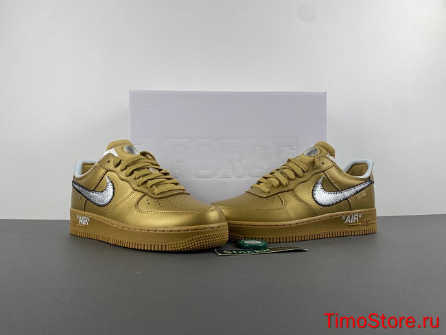 OFF-WHITE x Nike Air Force 1  AO4297-800 - 1
