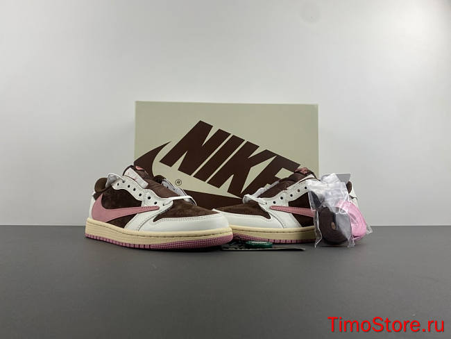  Travis Scott x Air Jordan 1 Low OG DZ4137 -206 - 1
