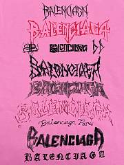 Ba1enc1aga METAL oversized T-shirt 3 - 3