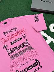 Ba1enc1aga METAL oversized T-shirt 3 - 2