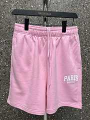 Ba1enc1aga Paris Printed Shorts 2 - 1