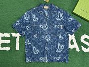 Gvcc1 liquid heart-shaped denim shirt 1 - 1