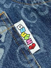 Gvcc1 liquid heart-shaped denim shirt 1 - 2