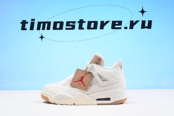 Levi’s x Air Jordan 4 “White”  AO2571-100