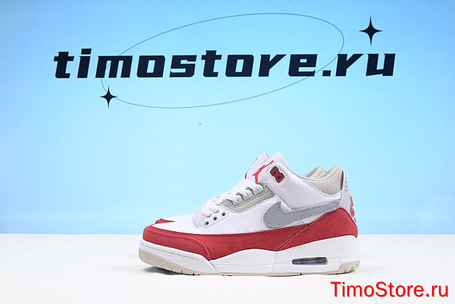 Nike Air Jordan 3 Retro Tinker White University Red CJ0939-100 - 1