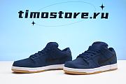 Nike SB Dunk Low Navy Black Gum CW7463-401 - 2