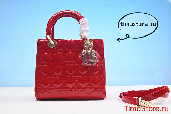 dior red bag 24cm - 1