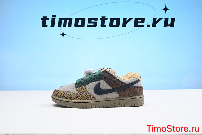 Nike Dunk Low Safari Golden Moss DX2654-200  - 1