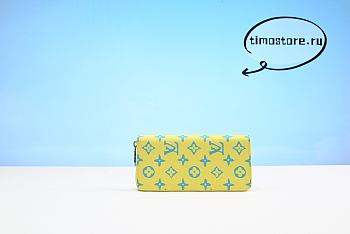 1ouis Vu1tton yellow wallet 20cm