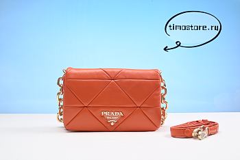 Proda System Nappa Leather Patchwork Bag  24CM 
