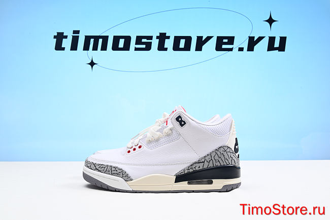  Air Jordan 3 White Cement Reimagined Shoes DN3707-100 - 1