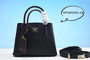 Proda Black/fiery Red Prada Double 25cm