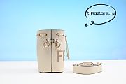 Fend1 Mon Tresor Mini Bucket Bag 18cm  - 4