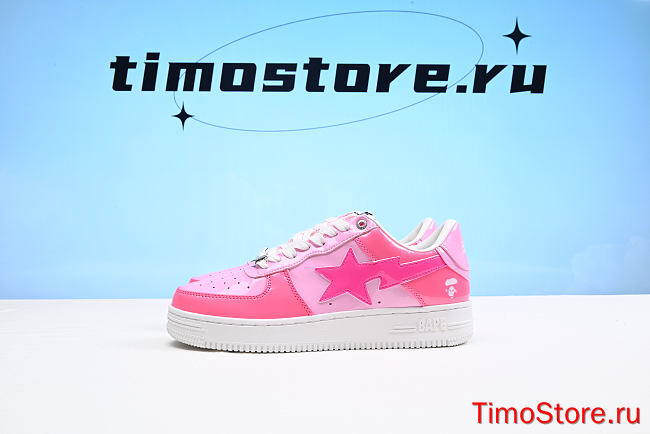 BAPE STA LOW PINK - 1