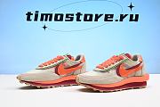 Nike LD Waffle sacai CLOT Kiss of Death Net Orange Blaze DH1347-100 - 2