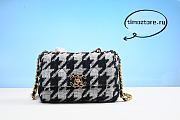 chane1  Houndstooth bag 26cm - 1