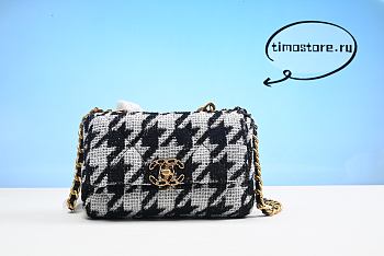 chane1  Houndstooth bag 26cm