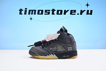 Nike Air Jordan 5 Retro Off-White Black CT8480-001