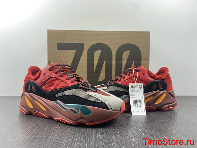 adidas YEEZY BOOST 700 “Hi-Res Red”  HQ6979 - 1