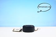 Chene1 CC Filigree Caviar Round Crossbody Bag 15cm  - 4