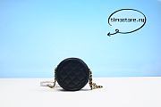 Chene1 CC Filigree Caviar Round Crossbody Bag 15cm  - 3