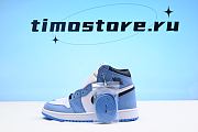 Nike Air Jordan 1 Retro High White University Blue Black 555088-134 - 1