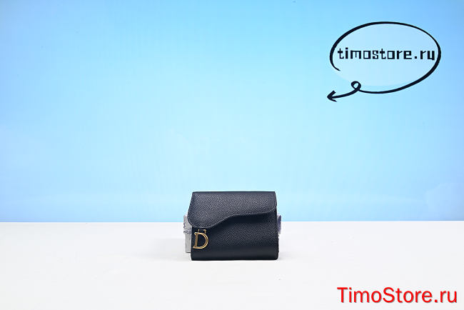 D1or  Saddle Lotus Wallet 11cm  - 1