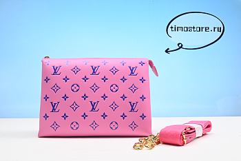 1ouis Vu1tton Pochette CoussinPink/Purple 26cm 