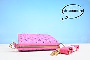 1ouis Vu1tton Pochette CoussinPink/Purple 26cm  - 3